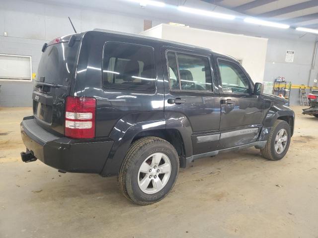 1C4PJLAK7CW103737 - 2012 JEEP LIBERTY SPORT BLACK photo 3