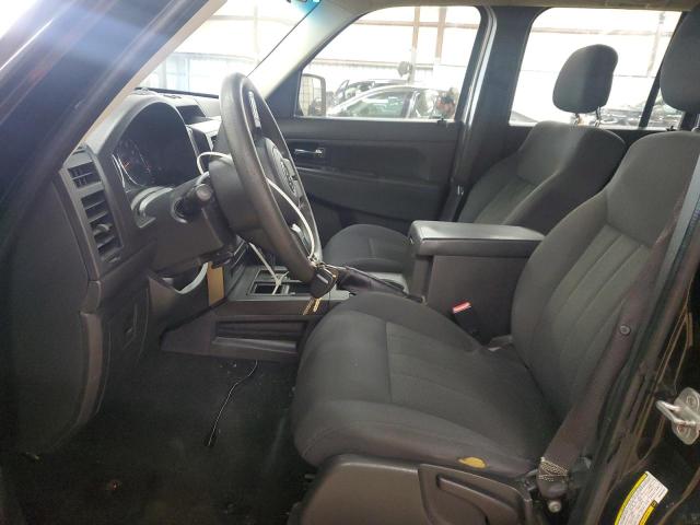 1C4PJLAK7CW103737 - 2012 JEEP LIBERTY SPORT BLACK photo 7