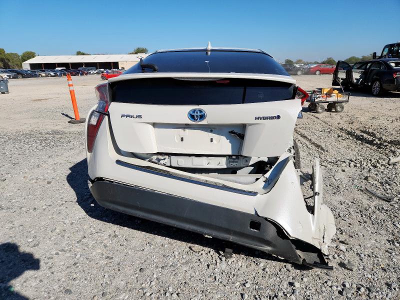 JTDKBRFU4G3501922 - 2016 TOYOTA PRIUS თეთრი ფოტო 6