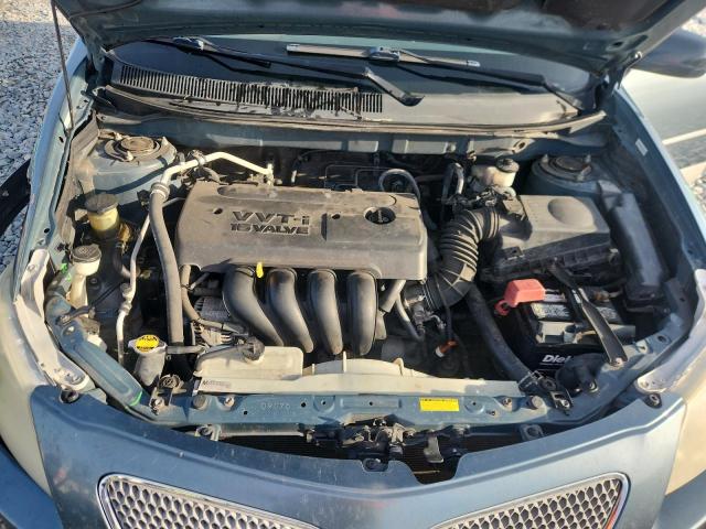 5Y2SL65838Z422546 - 2008 PONTIAC VIBE TEAL photo 12