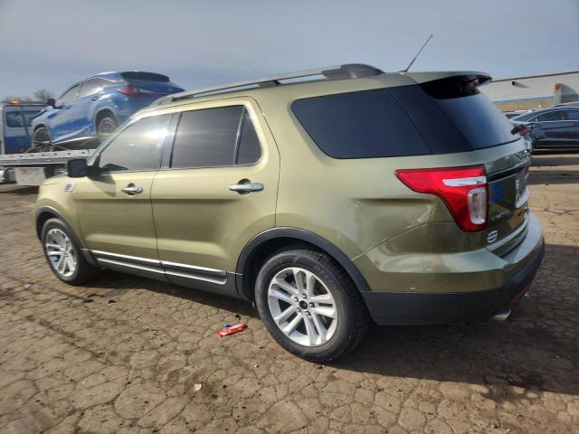 1FM5K8D85DGA26911 - 2013 FORD EXPLORER XLT Grün Foto 2