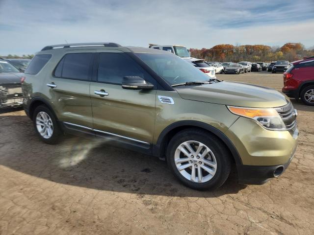 1FM5K8D85DGA26911 - 2013 FORD EXPLORER XLT Grün Foto 4