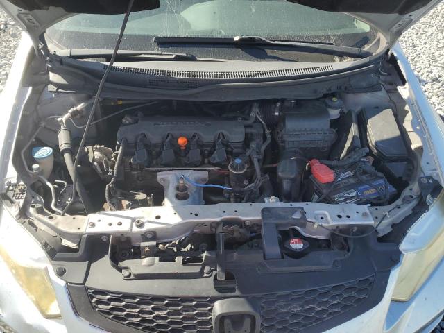 2HGFG3B58DH501107 - 2013 HONDA CIVIC LX ვერცხლისფერი ფოტო 11