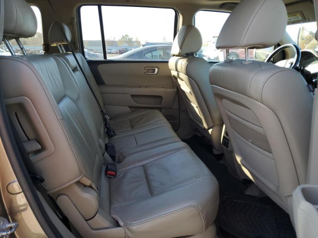 5FNYF4H61AB035814 - 2010 HONDA PILOT EXL GOLD photo 11