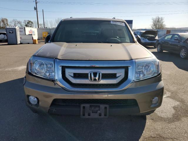 5FNYF4H61AB035814 - 2010 HONDA PILOT EXL GOLD photo 5