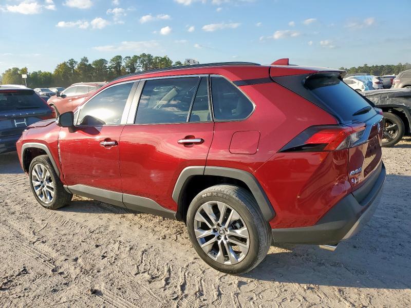 2T3Y1RFV0SW404485 - 2025 TOYOTA RAV4 LIMITED RED photo 2