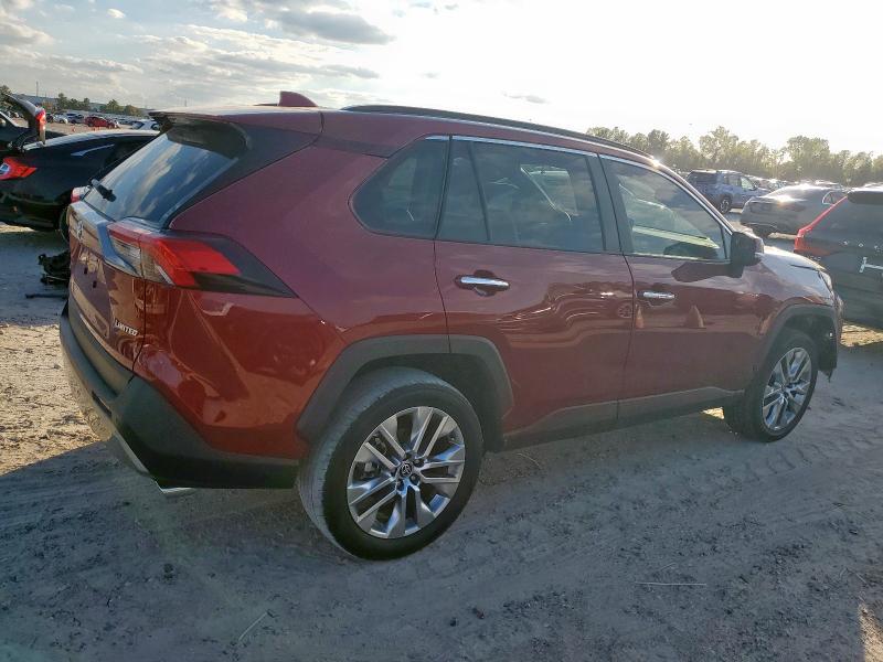 2T3Y1RFV0SW404485 - 2025 TOYOTA RAV4 LIMITED RED photo 3