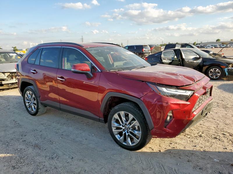 2T3Y1RFV0SW404485 - 2025 TOYOTA RAV4 LIMITED RED photo 4