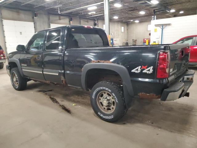 1GCHK29U04E242116 - 2004 CHEVROLET SILVERADO K2500 HEAVY DUTY BLACK photo 2