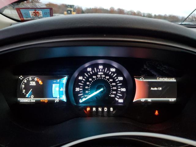 3FA6P0HD4JR237658 - 2018 FORD FUSION SE წითელი ფოტო 9