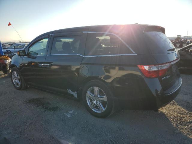 5FNRL5H91BB091542 - 2011 HONDA ODYSSEY TOURING BLACK photo 2