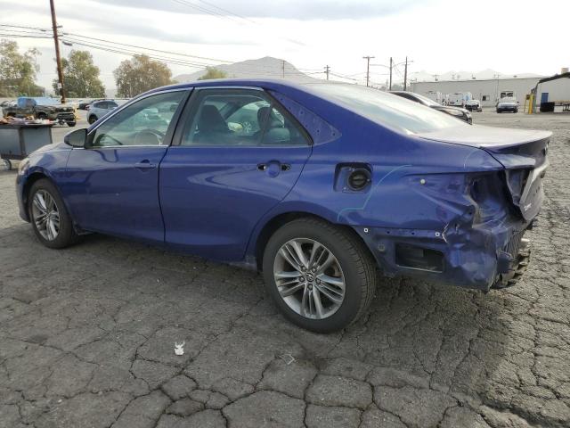 4T1BF1FKXFU885519 - 2015 TOYOTA CAMRY LE BLUE photo 2