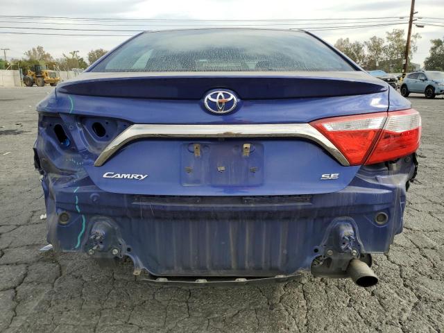 4T1BF1FKXFU885519 - 2015 TOYOTA CAMRY LE BLUE photo 6