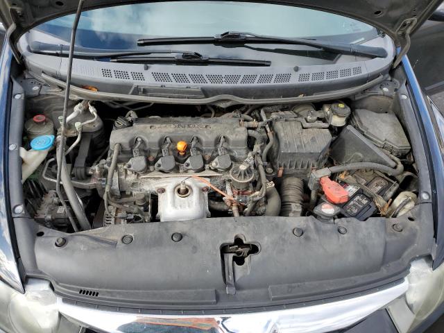 2HGFA16839H531004 - 2009 HONDA CIVIC EX BLACK photo 11