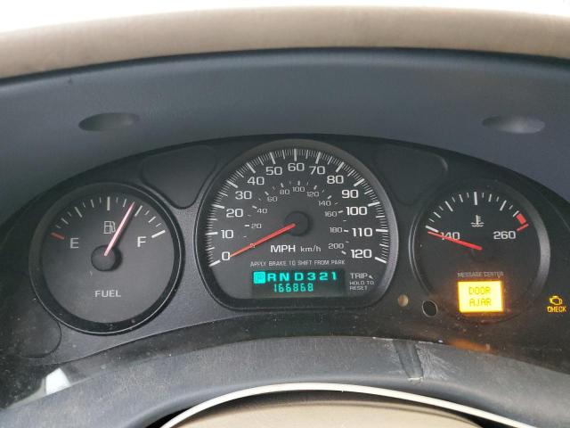 2G1WF52E839183083 - 2003 CHEVROLET IMPALA TAN photo 9