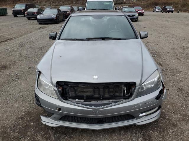 WDDGF8BB1BR161519 - 2011 MERCEDES-BENZ C 300 4MATIC GRAY photo 5