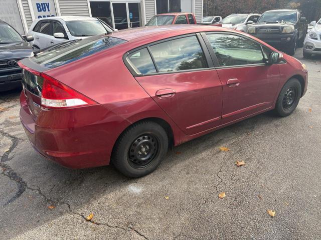 JHMZE2H75AS026278 - 2010 HONDA INSIGHT EX BURGUNDY photo 4