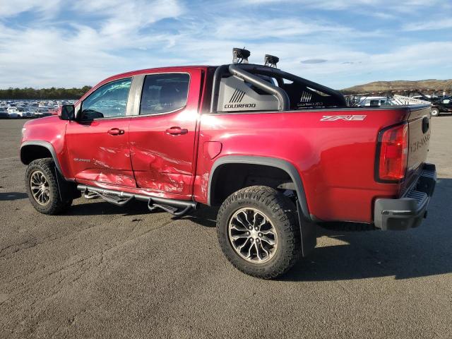 1GCGTEEN7M1134401 - 2021 CHEVROLET COLORADO ZR2 RED photo 2