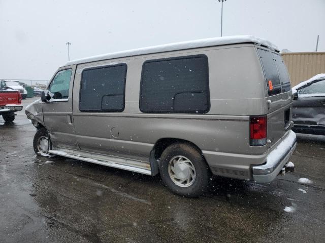 1FDRE14L92HA94107 - 2002 FORD ECONOLINE E150 VAN თაფლისფერი ფოტო 2