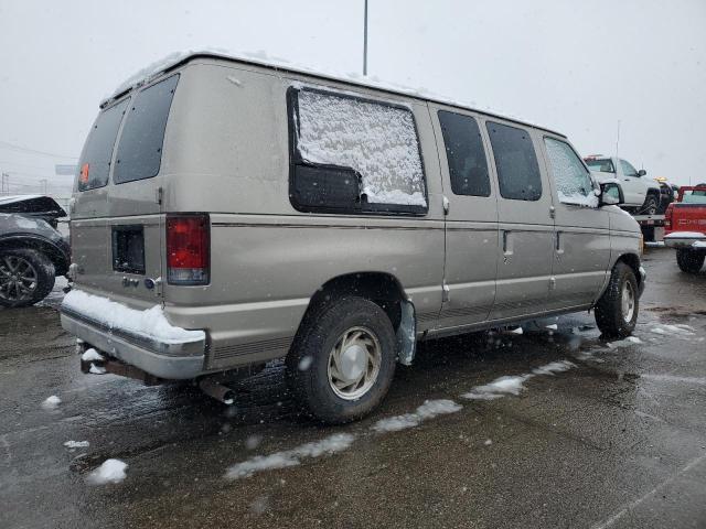 1FDRE14L92HA94107 - 2002 FORD ECONOLINE E150 VAN თაფლისფერი ფოტო 3