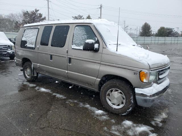 1FDRE14L92HA94107 - 2002 FORD ECONOLINE E150 VAN თაფლისფერი ფოტო 4