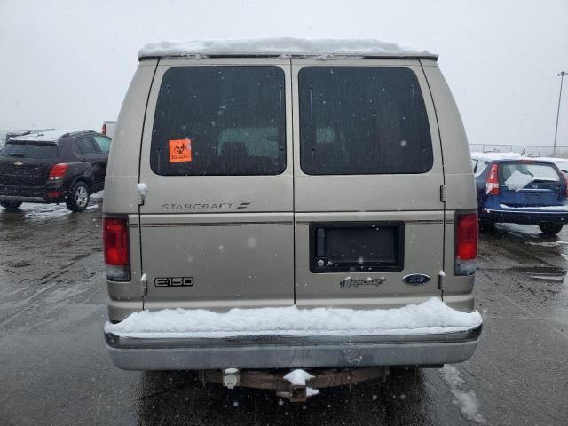 1FDRE14L92HA94107 - 2002 FORD ECONOLINE E150 VAN თაფლისფერი ფოტო 6