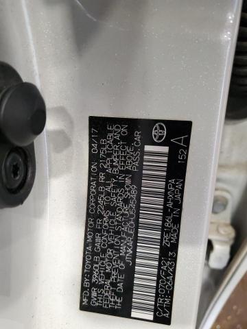 JTNKARJE0HJ545489 - 2017 TOYOTA COROLLA IM WHITE photo 12