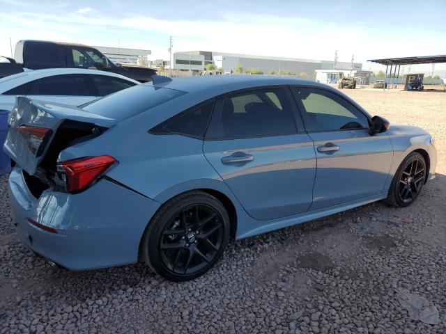 2HGFE2F56NH610757 - 2022 HONDA CIVIC SPORT CHARCOAL photo 3