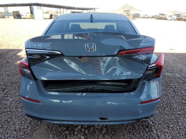 2HGFE2F56NH610757 - 2022 HONDA CIVIC SPORT CHARCOAL photo 6
