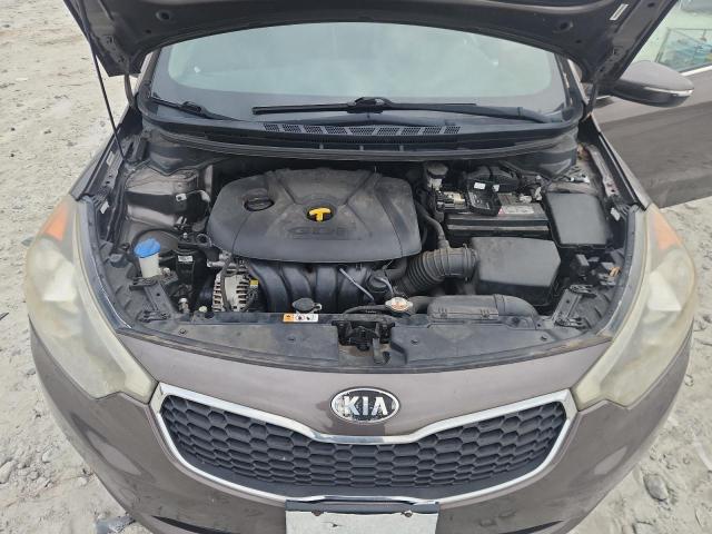 KNAFX5A8XE5172308 - 2014 KIA FORTE EX CHARCOAL photo 11