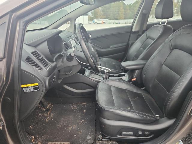 KNAFX5A8XE5172308 - 2014 KIA FORTE EX CHARCOAL photo 7