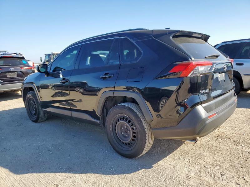 JTMH1RFV7KJ007063 - 2019 TOYOTA RAV4 LE Schwarz Foto 2