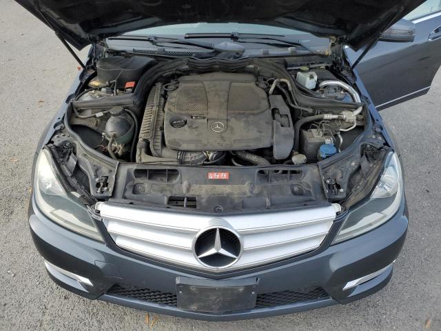 WDDGF8AB0DA776680 - 2013 MERCEDES-BENZ C 300 4MATIC GRAY photo 11