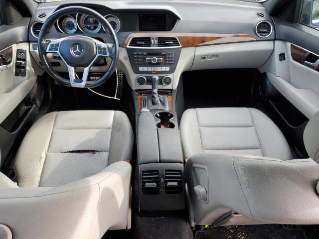 WDDGF8AB0DA776680 - 2013 MERCEDES-BENZ C 300 4MATIC GRAY photo 8
