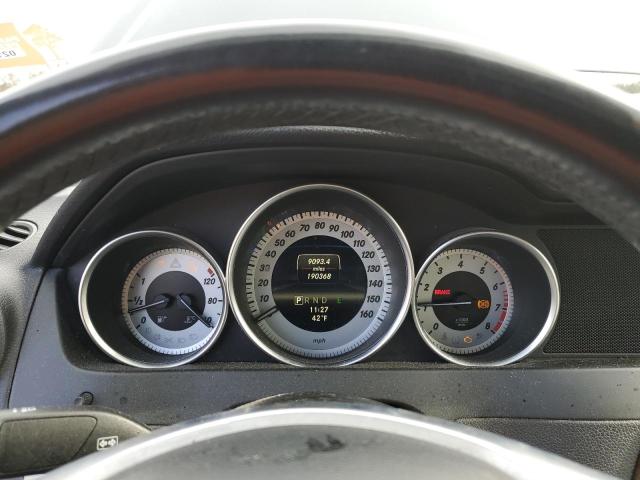 WDDGF8AB0DA776680 - 2013 MERCEDES-BENZ C 300 4MATIC GRAY photo 9