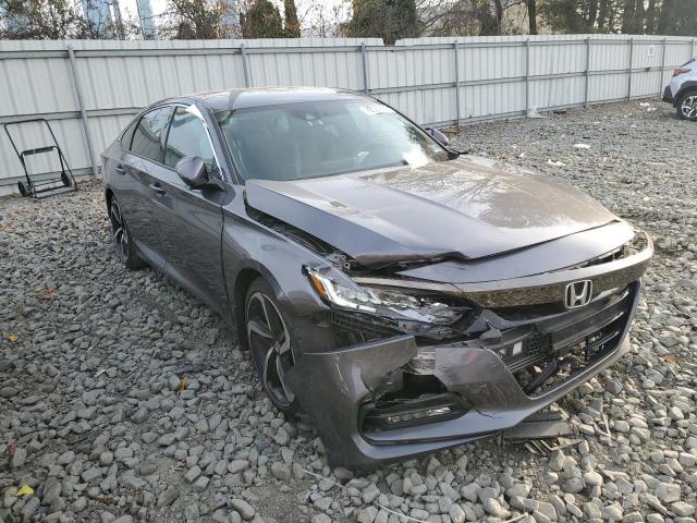 1HGCV1F31KA082146 - 2019 HONDA ACCORD SPORT 灰色 照片 4