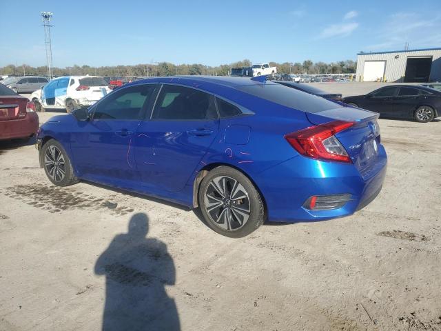 19XFC1F76GE016653 - 2016 HONDA CIVIC EXL BLUE photo 2