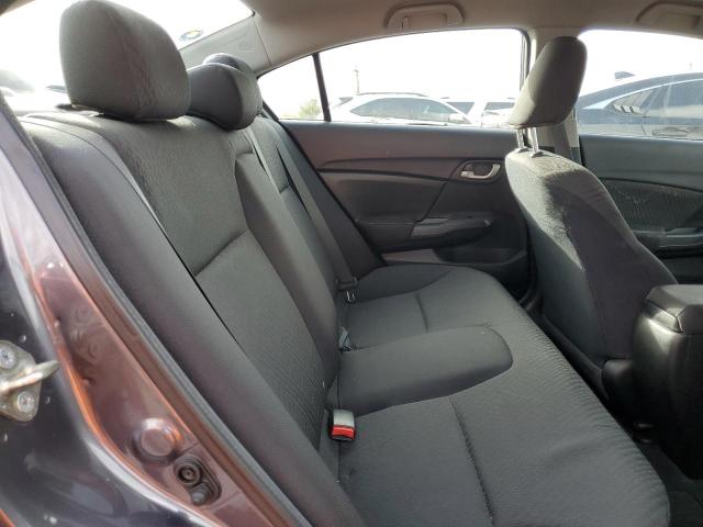 19XFB2F55EE248004 - 2014 HONDA CIVIC LX GRAY photo 10