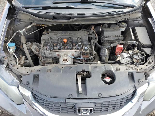 19XFB2F55EE248004 - 2014 HONDA CIVIC LX GRAY photo 11