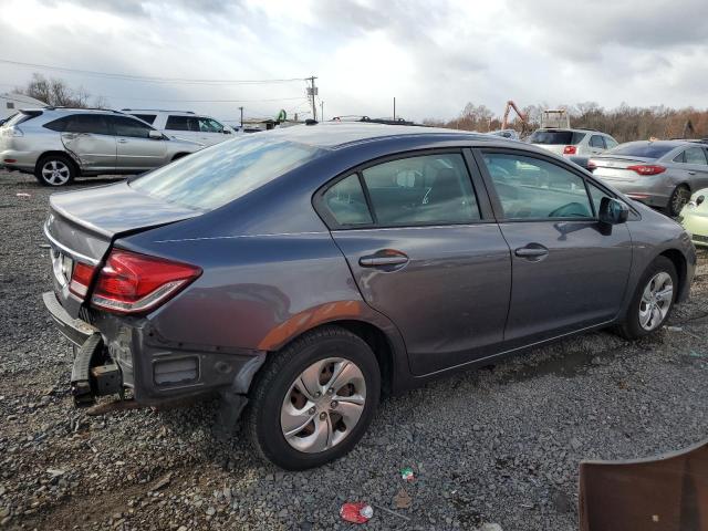 19XFB2F55EE248004 - 2014 HONDA CIVIC LX GRAY photo 3