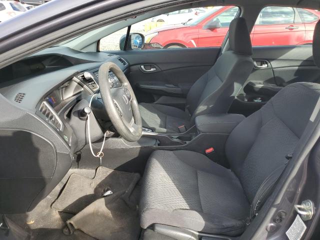 19XFB2F55EE248004 - 2014 HONDA CIVIC LX GRAY photo 7
