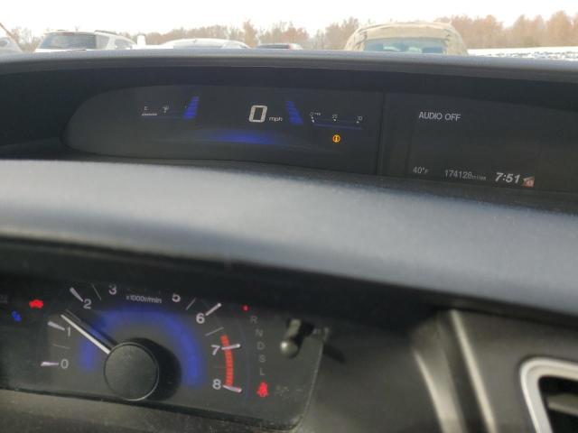 19XFB2F55EE248004 - 2014 HONDA CIVIC LX GRAY photo 9