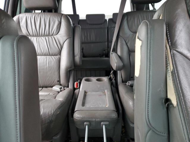 5FNRL3H61AB070649 - 2010 HONDA ODYSSEY EXL BLACK photo 10