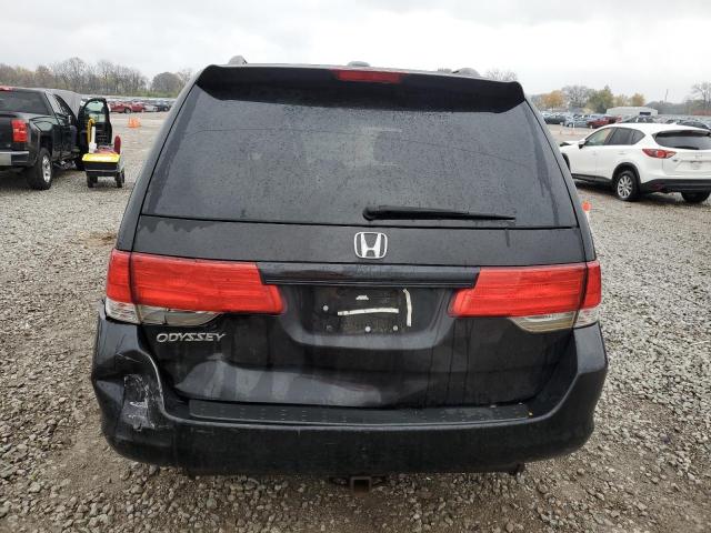 5FNRL3H61AB070649 - 2010 HONDA ODYSSEY EXL BLACK photo 6