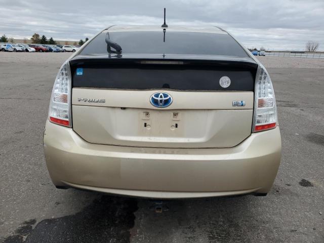 JTDKN3DU4A0057361 - 2010 TOYOTA PRIUS TAN photo 6