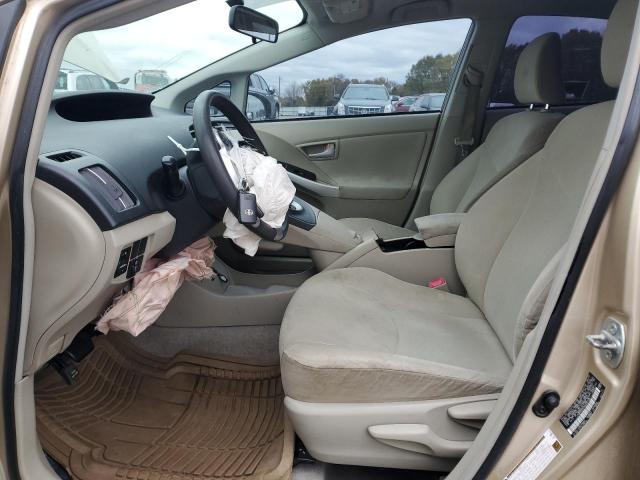 JTDKN3DU4A0057361 - 2010 TOYOTA PRIUS TAN photo 7