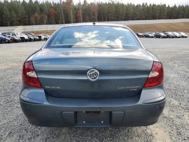 2G4WD582X61127168 - 2006 BUICK LACROSSE CXL BLUE photo 6