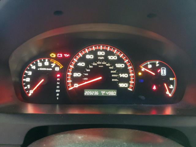 1HGCM723X7A004418 - 2007 HONDA ACCORD LX BLACK photo 9