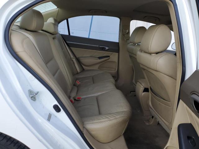 2HGFA16908H313786 - 2008 HONDA CIVIC EXL WHITE photo 10