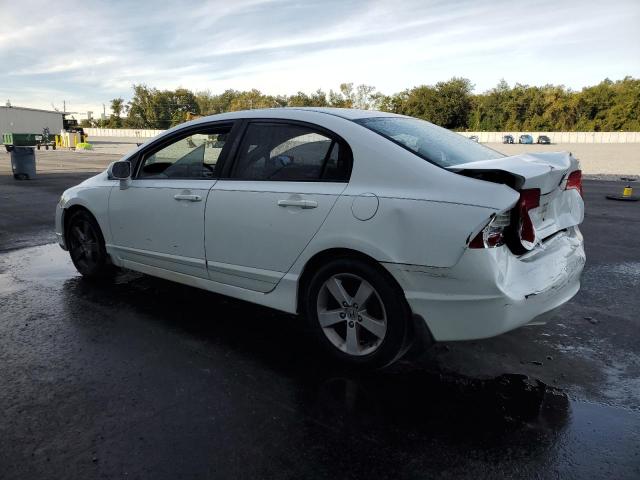 2HGFA16908H313786 - 2008 HONDA CIVIC EXL WHITE photo 2